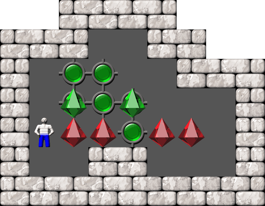 Sokoban Yoshio Murase's Hand-Made level 26